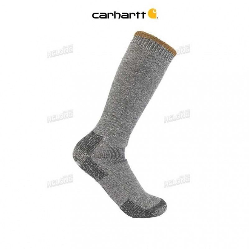 Carhartt Heavyweight Ull Blend Boot Sock Alabaster Heather | SE0002650