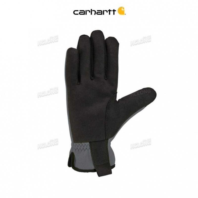 Carhartt High Dexterity Open Cuff Glove Gray | SE0002529