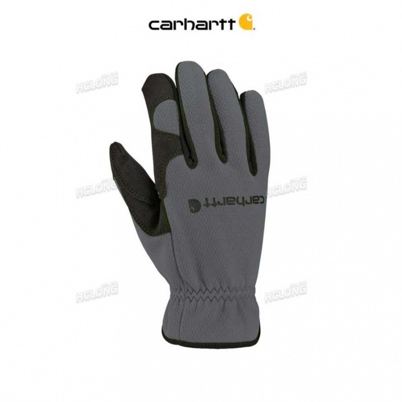 Carhartt High Dexterity Open Cuff Glove Gray | SE0002529