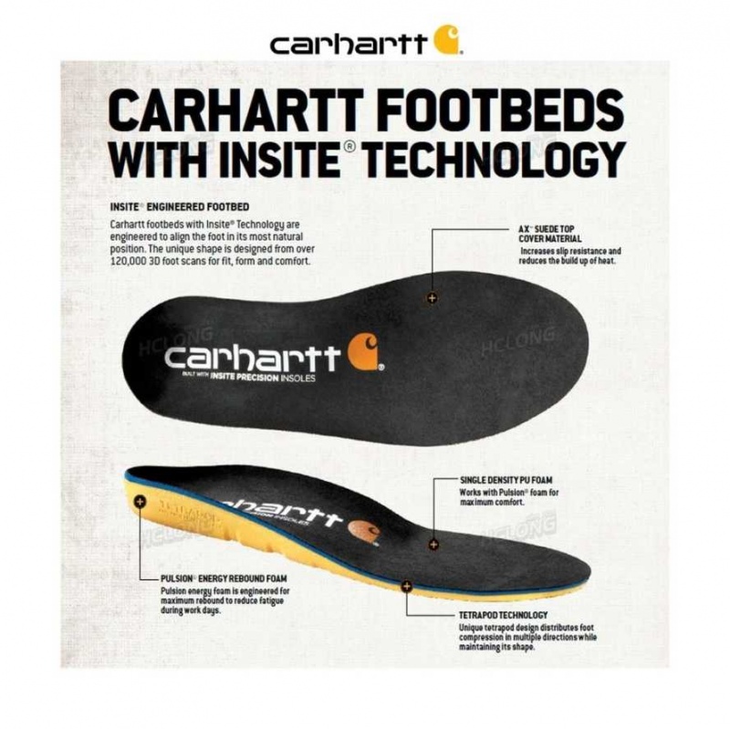 Carhartt Insoles Svarta | SE0002608