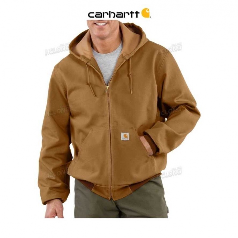 Carhartt Loose Fit Firm Duck Thermal-Fodrade Active Jac Bruna | SE0000211