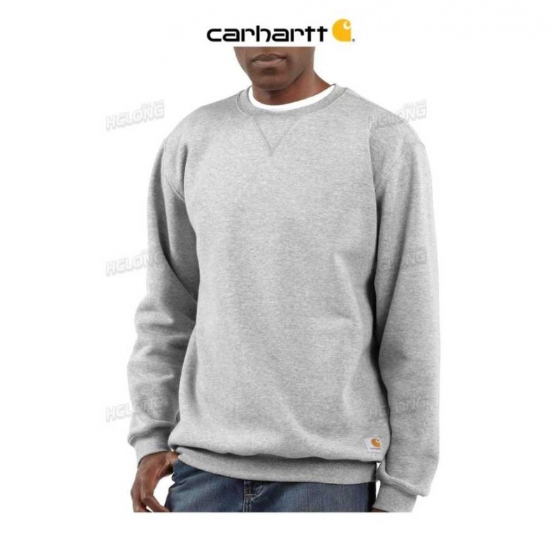 Carhartt Midweight Crewneck Sweatshirt Heather Gray | SE0000513