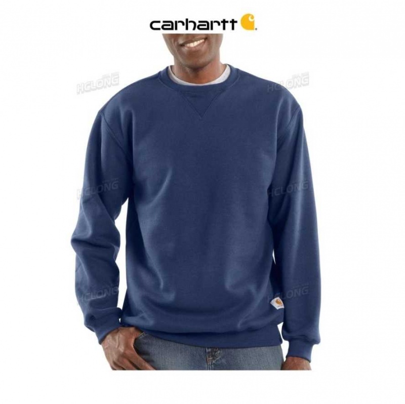 Carhartt Midweight Crewneck Sweatshirt Marinblå | SE0000512