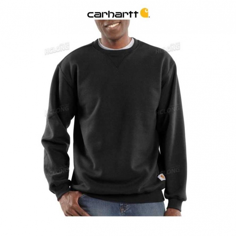 Carhartt Midweight Crewneck Sweatshirt Svarta | SE0000510