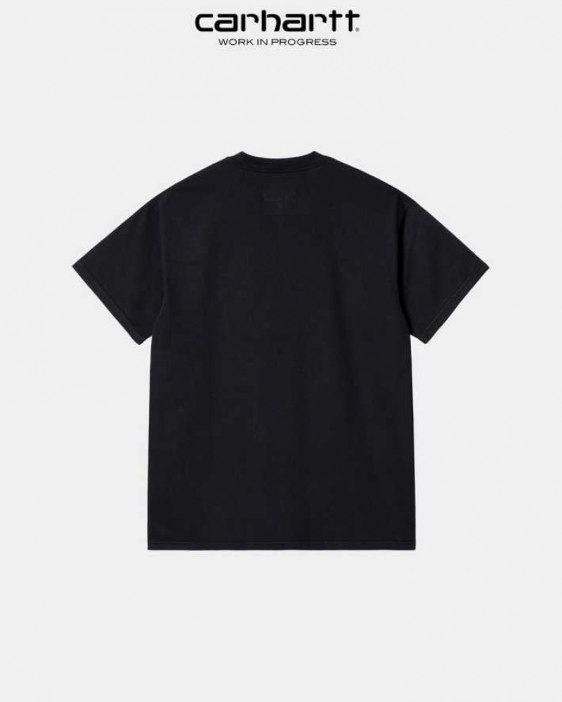 Carhartt New Balance x Carhartt WIP Sculpture Center T-Shirt Mörkmarinblå | SE0000997