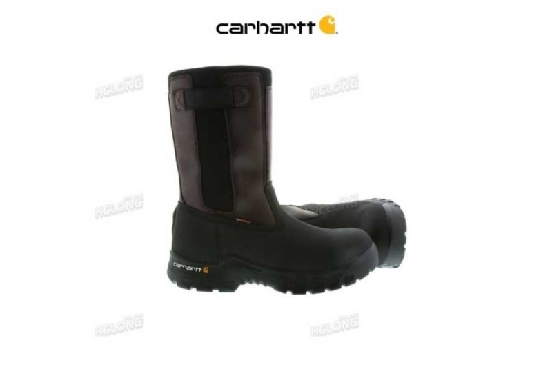 Carhartt Rugged Flex 10-Inch Composite Tå Wellington Boot Kaffe | SE0002047