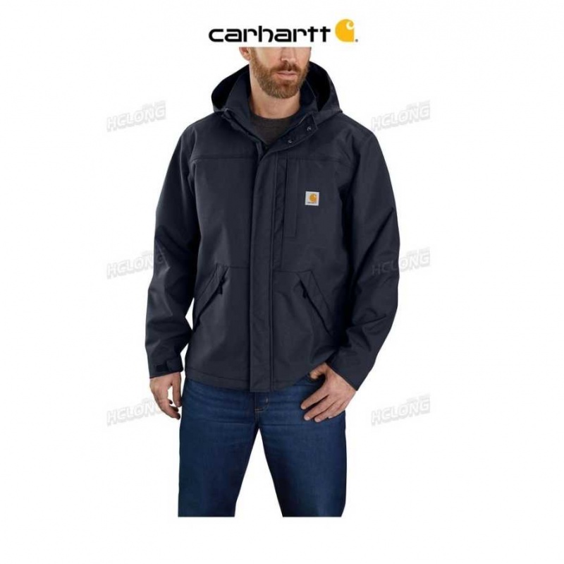 Carhartt Storm Defender Loose Fit Heavyweight Jacket Marinblå | SE0000173