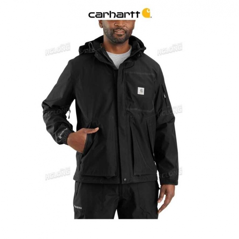 Carhartt Super Dux Relaxed Fit Lätta GORE-TEX Jacket Svarta | SE0000176