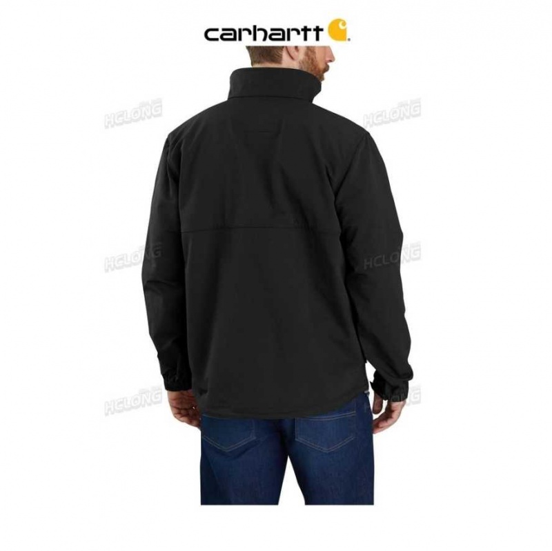 Carhartt Super Dux Relaxed Fit Lätta Mock-Neck Jacket Svarta | SE0000192