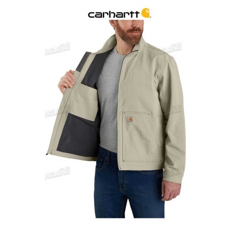 Carhartt Super Dux Relaxed Fit Lätta Soft Shell Jacket Greige | SE0000208