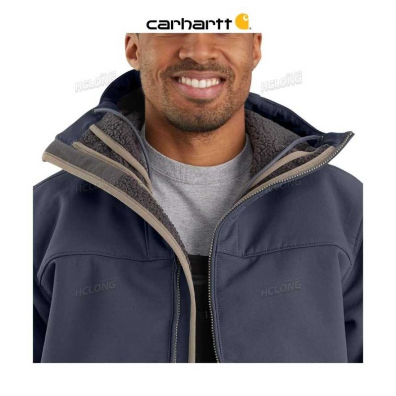 Carhartt Super Dux Relaxed Fit Sherpa-Fodrade Active Jac Bluestone | SE0000188