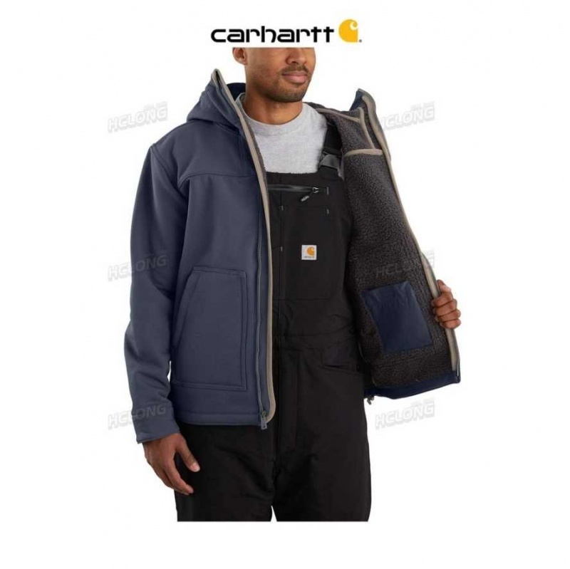 Carhartt Super Dux Relaxed Fit Sherpa-Fodrade Active Jac Bluestone | SE0000188