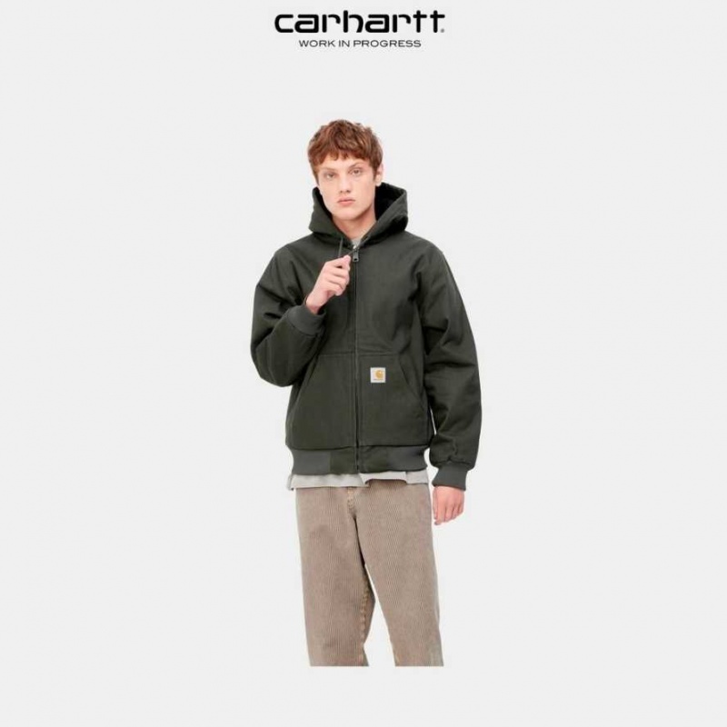 Carhartt Wip Active Jacket (Vinter) Boxwood | SE0000004