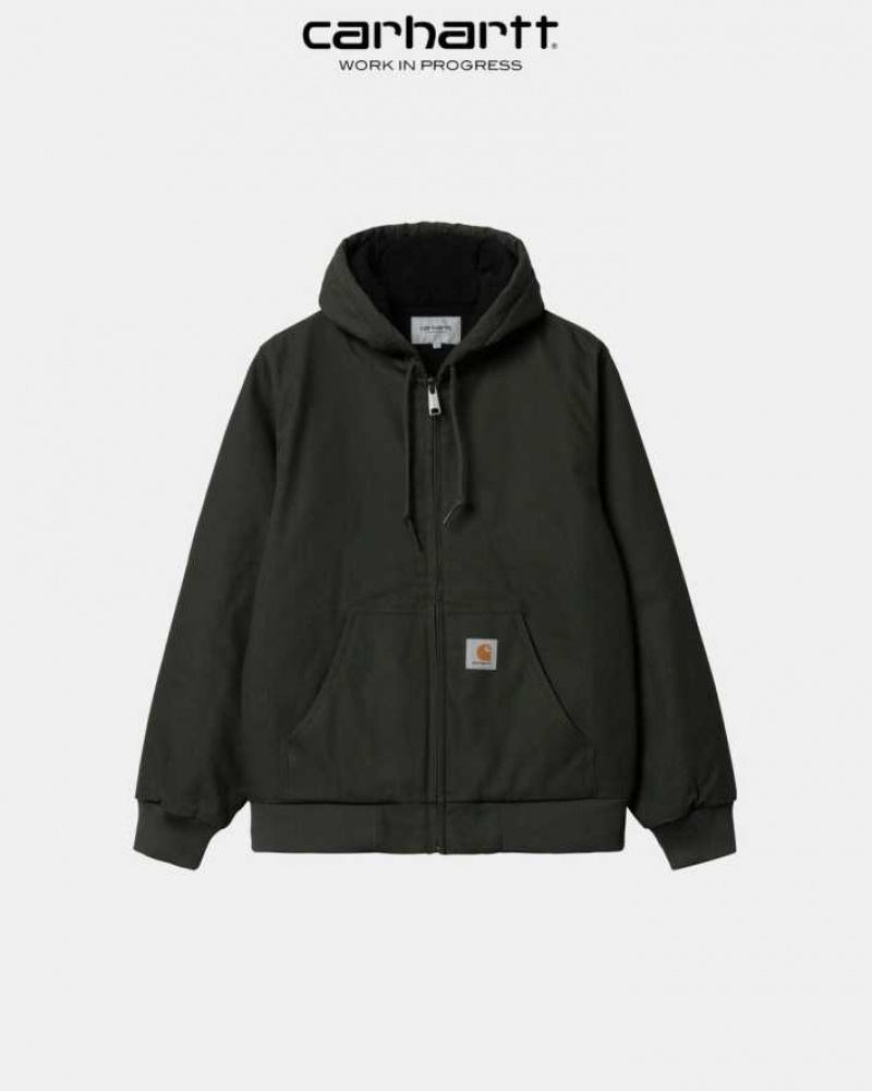 Carhartt Wip Active Jacket (Vinter) Boxwood | SE0000004