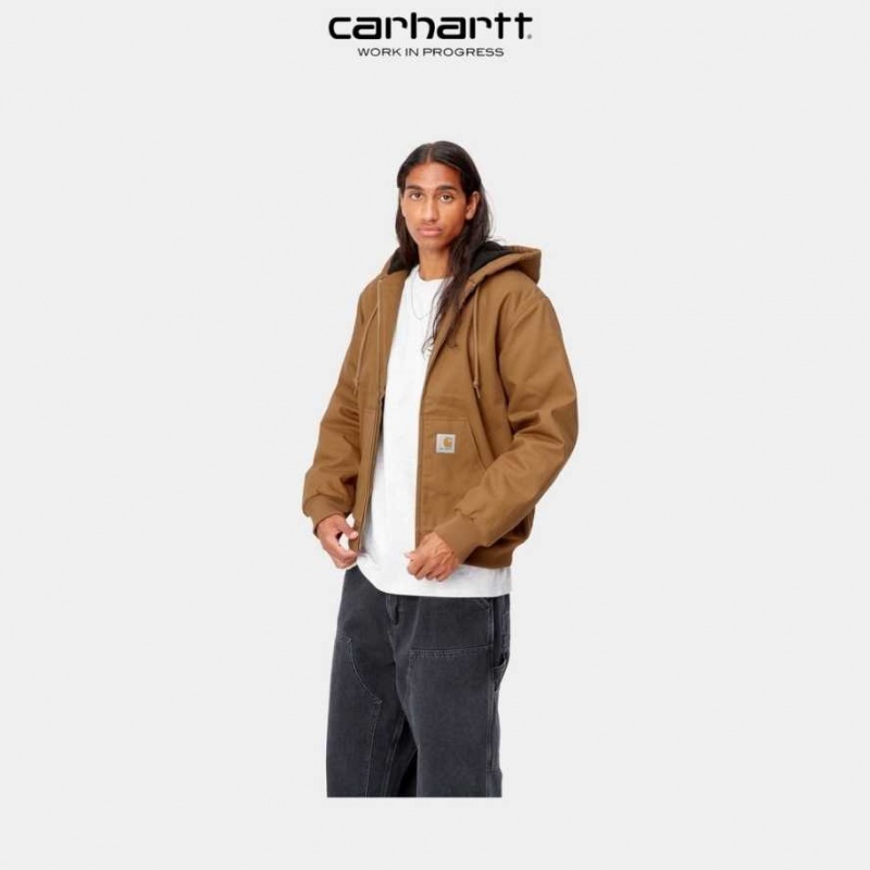 Carhartt Wip Active Jacket (Vinter) Bruna | SE0000005