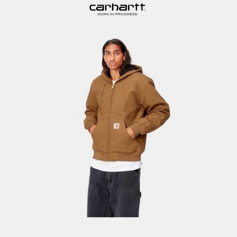 Carhartt Wip Active Jacket (Vinter) Bruna | SE0000005