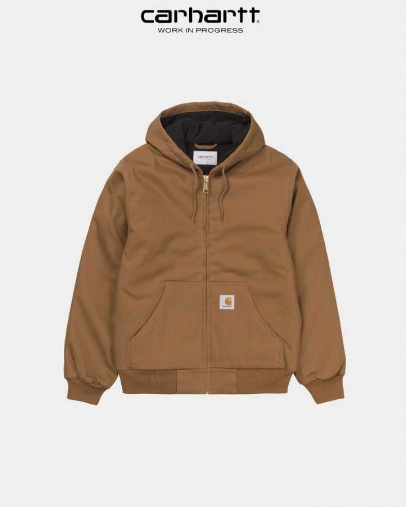 Carhartt Wip Active Jacket (Vinter) Bruna | SE0000005