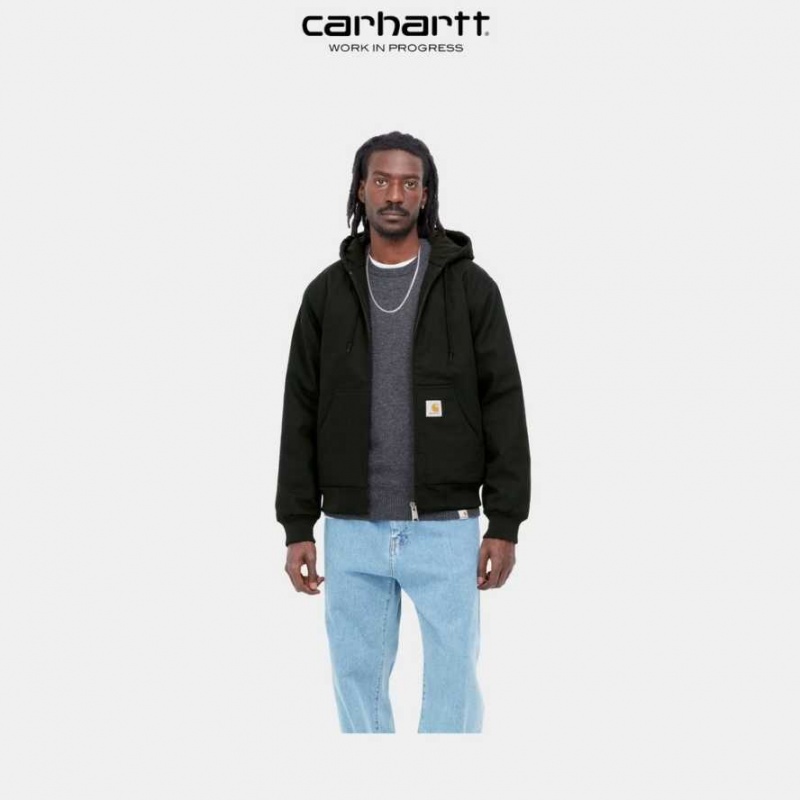 Carhartt Wip Active Jacket (Vinter) Svarta | SE0000006