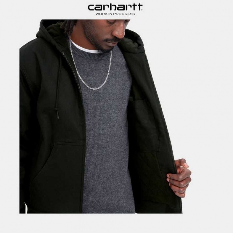 Carhartt Wip Active Jacket (Vinter) Svarta | SE0000006