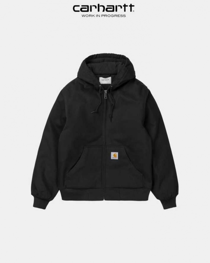 Carhartt Wip Active Jacket (Vinter) Svarta | SE0000006