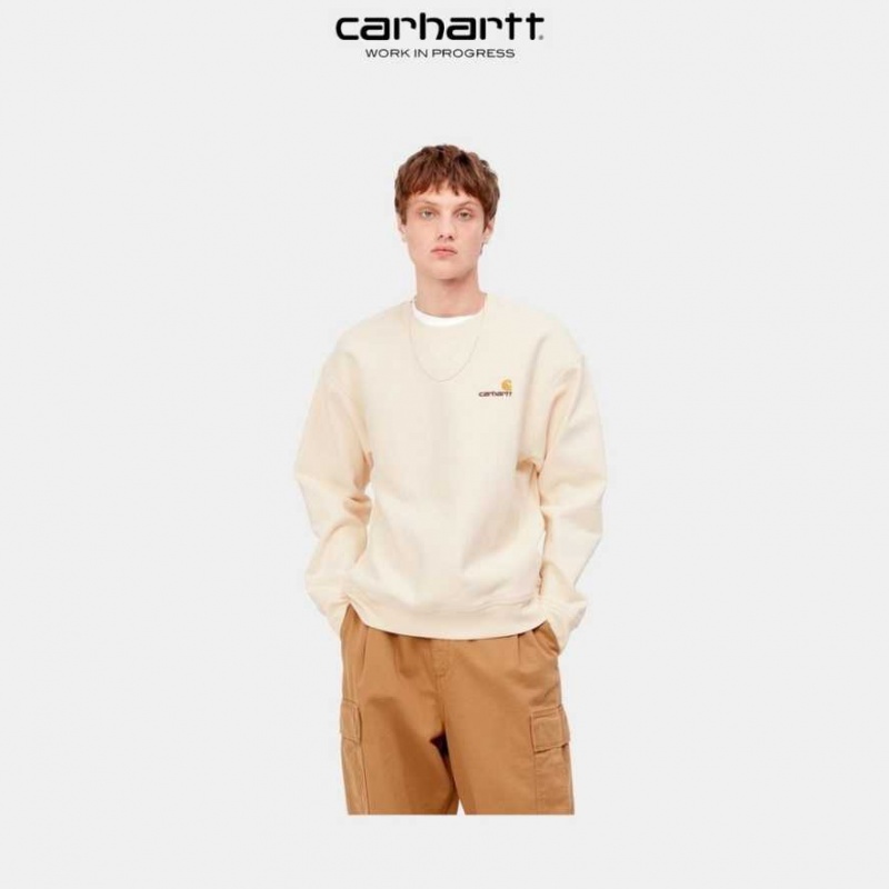 Carhartt Wip American Script Sweatshirt Calico | SE0000236