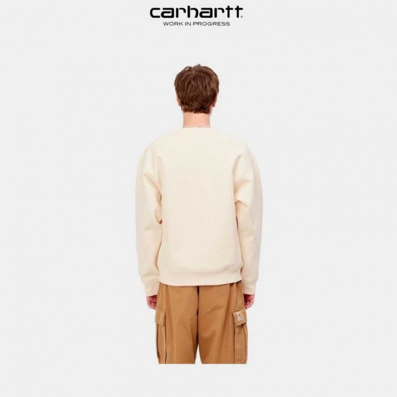 Carhartt Wip American Script Sweatshirt Calico | SE0000236