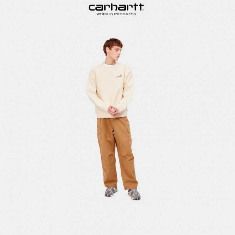 Carhartt Wip American Script Sweatshirt Calico | SE0000236