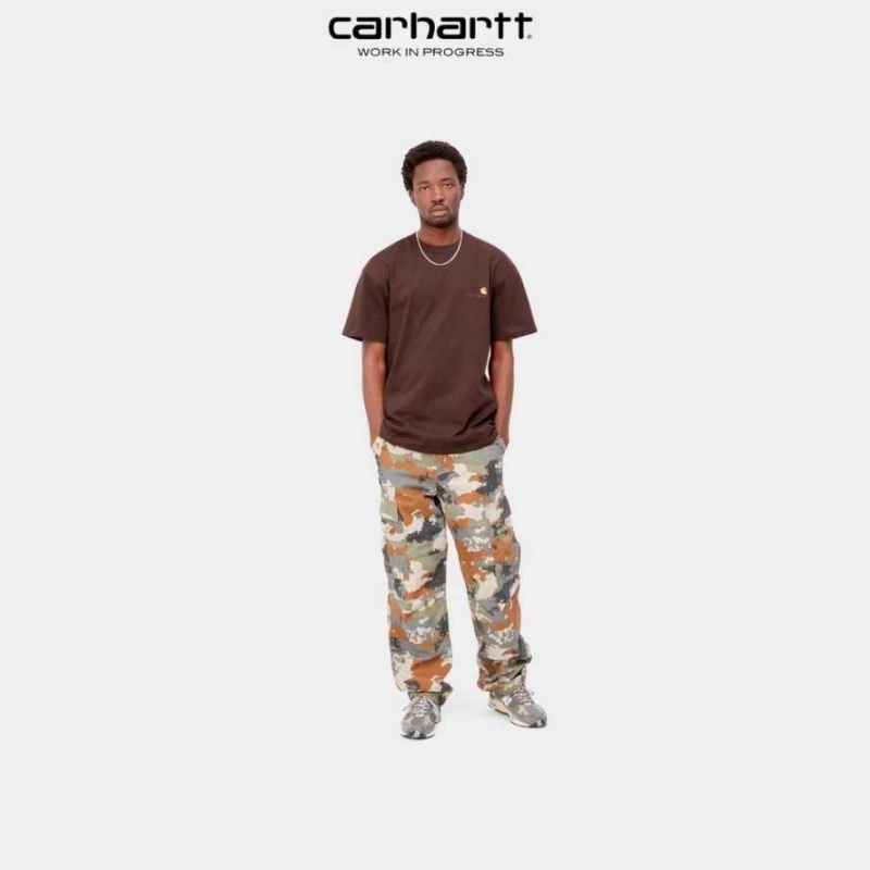 Carhartt Wip American Script T-Shirt Ale | SE0000813