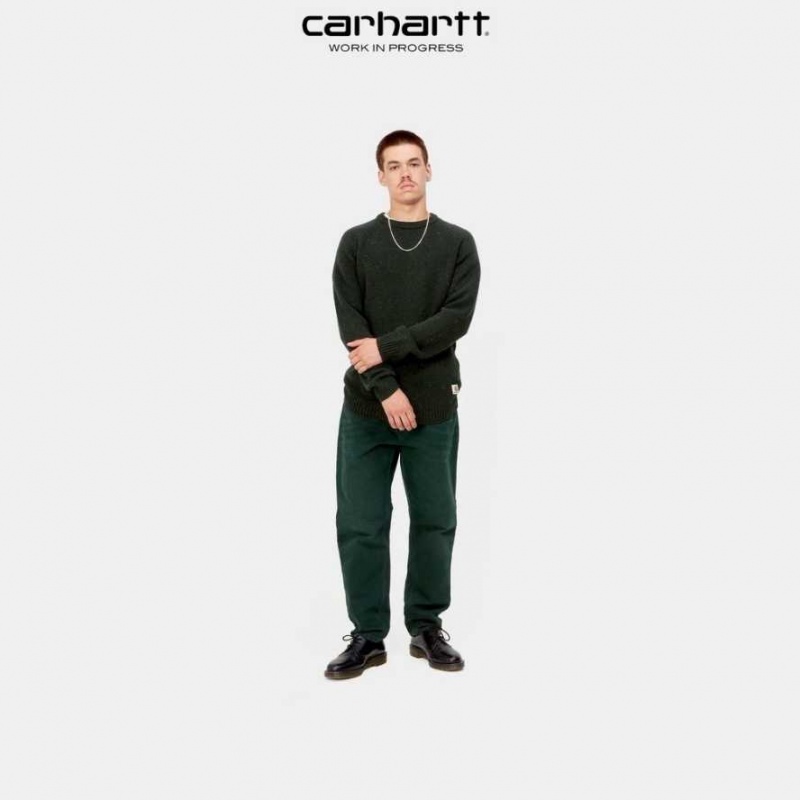 Carhartt Wip Anglistic Tröja Mörk | SE0000792