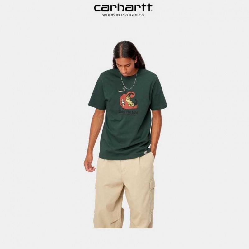 Carhartt Wip Appetite T-Shirt Juniper | SE0000817