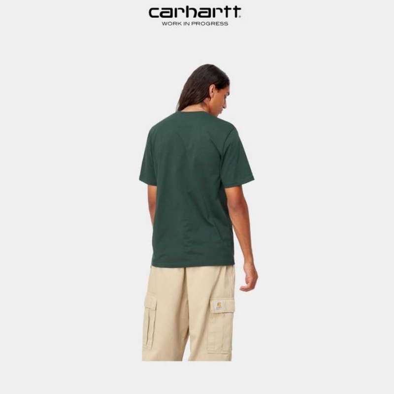 Carhartt Wip Appetite T-Shirt Juniper | SE0000817