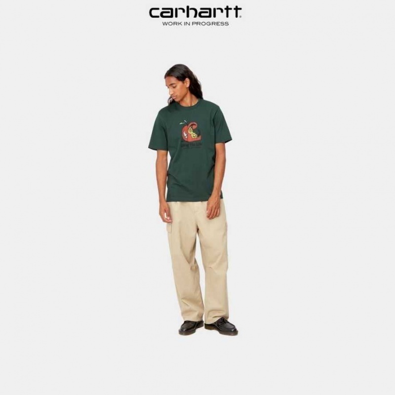 Carhartt Wip Appetite T-Shirt Juniper | SE0000817