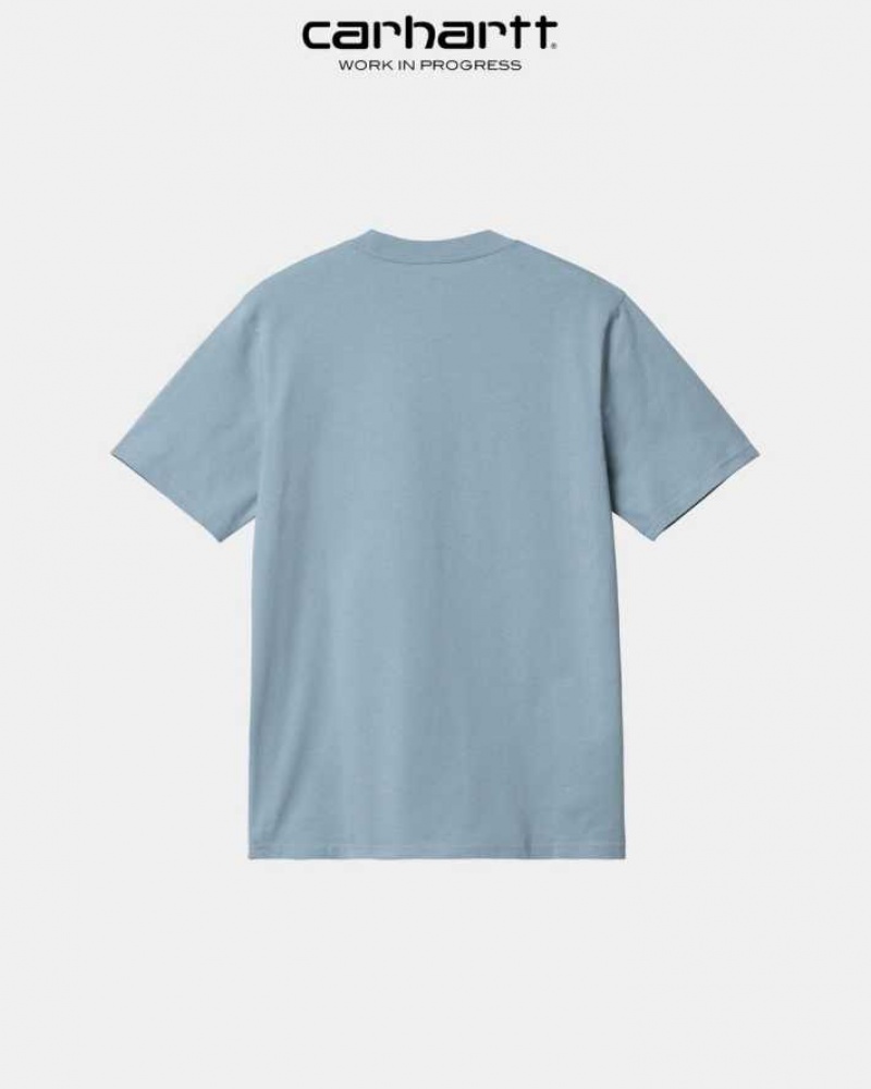 Carhartt Wip Appetite T-Shirt Misty Sky | SE0000816