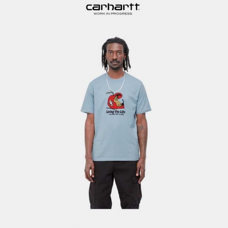 Carhartt Wip Appetite T-Shirt Misty Sky | SE0000816