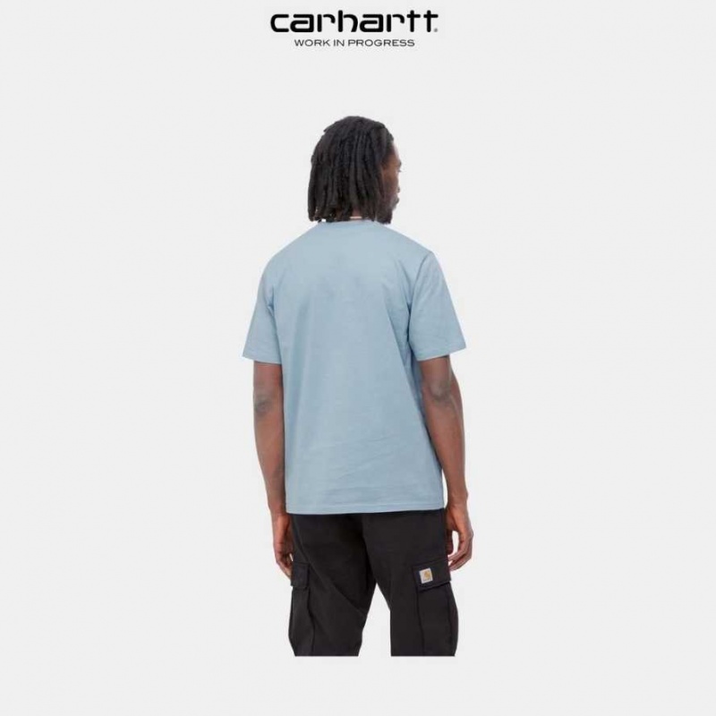 Carhartt Wip Appetite T-Shirt Misty Sky | SE0000816