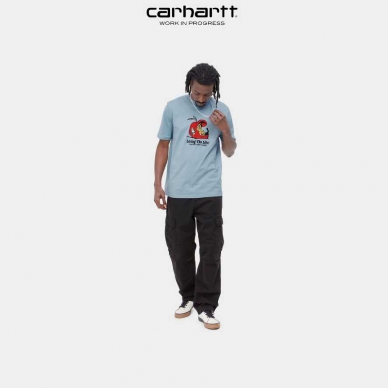 Carhartt Wip Appetite T-Shirt Misty Sky | SE0000816