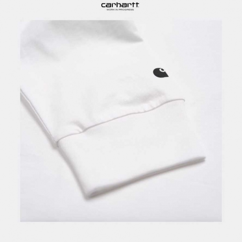 Carhartt Wip Base Long Sleeve T-Shirt Vita | SE0000821