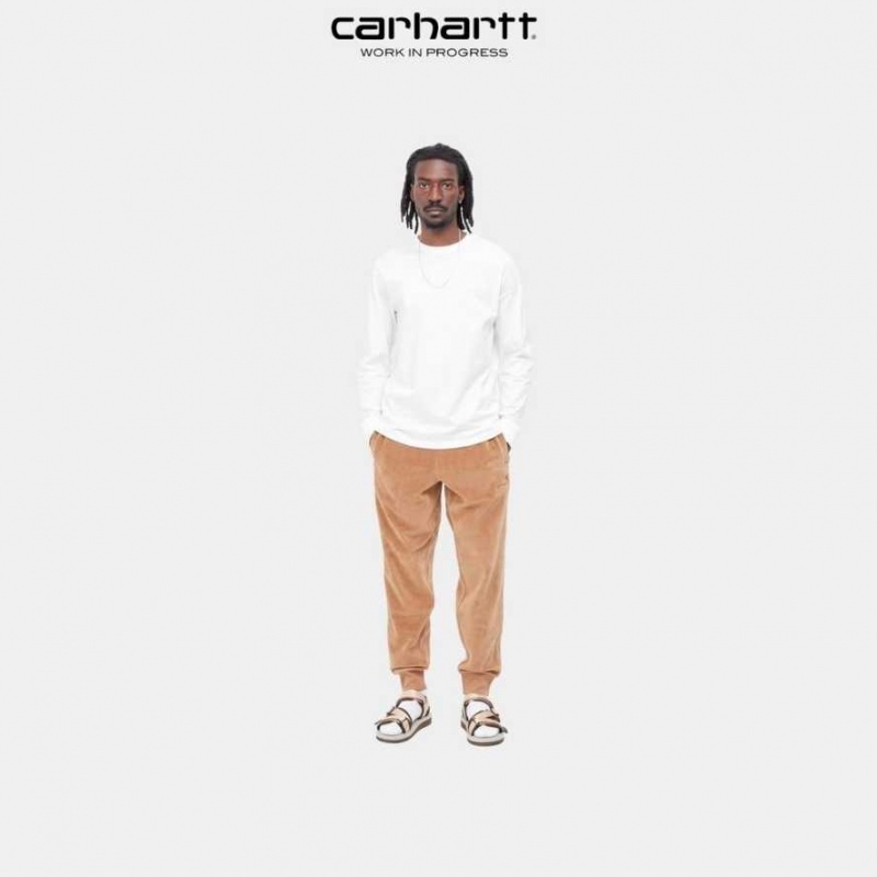 Carhartt Wip Base Long Sleeve T-Shirt Vita | SE0000821