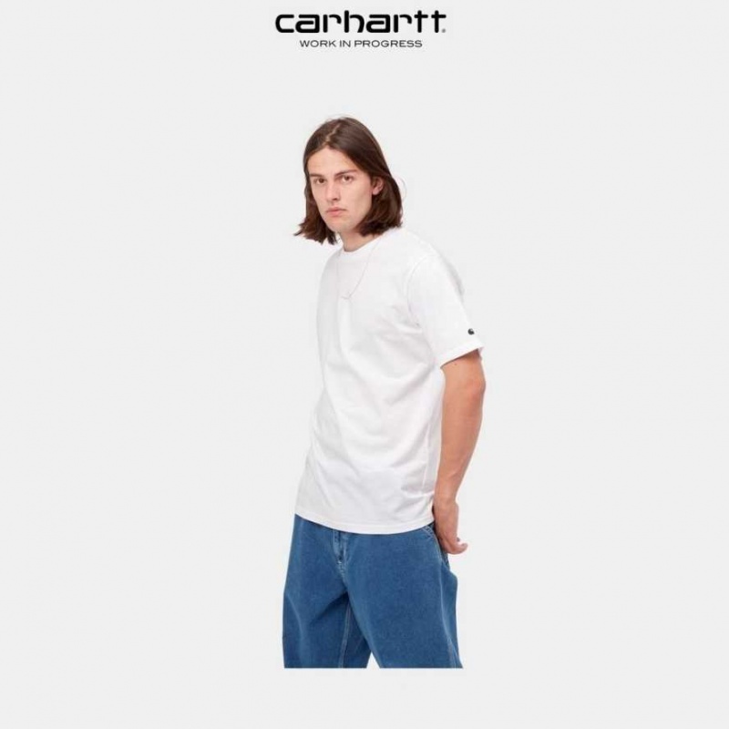 Carhartt Wip Base T-Shirt Vita | SE0000822