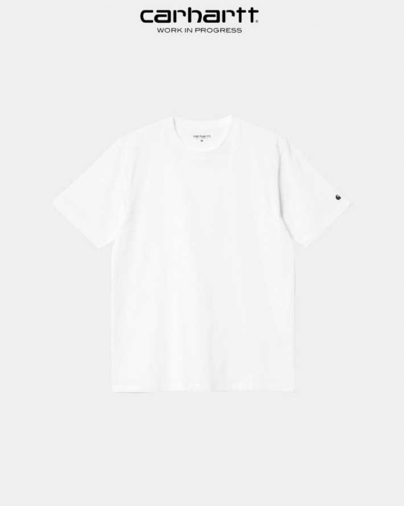 Carhartt Wip Base T-Shirt Vita | SE0000822