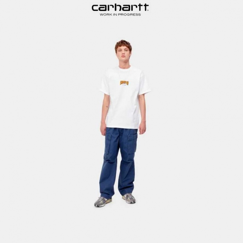 Carhartt Wip Bubble Script T-Shirt Vita | SE0000838