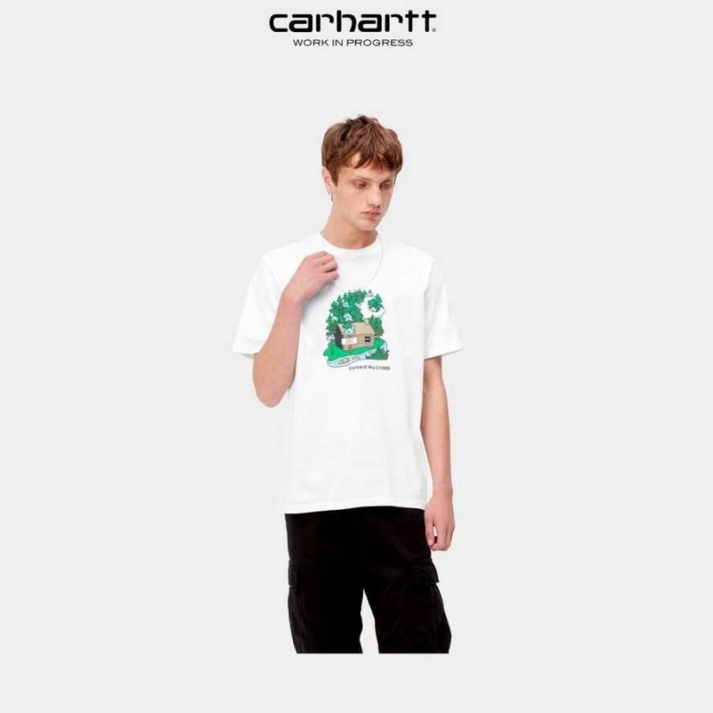 Carhartt Wip Cabin T-Shirt Vita | SE0000842