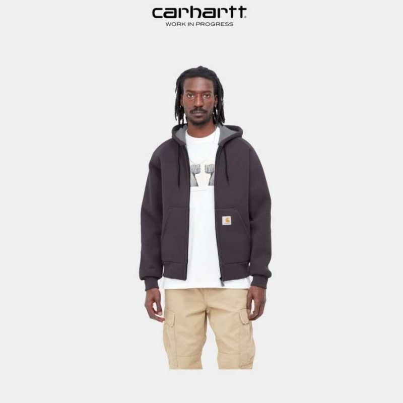 Carhartt Wip Car-Lux Hooded Jacket Artichoke | SE0000012