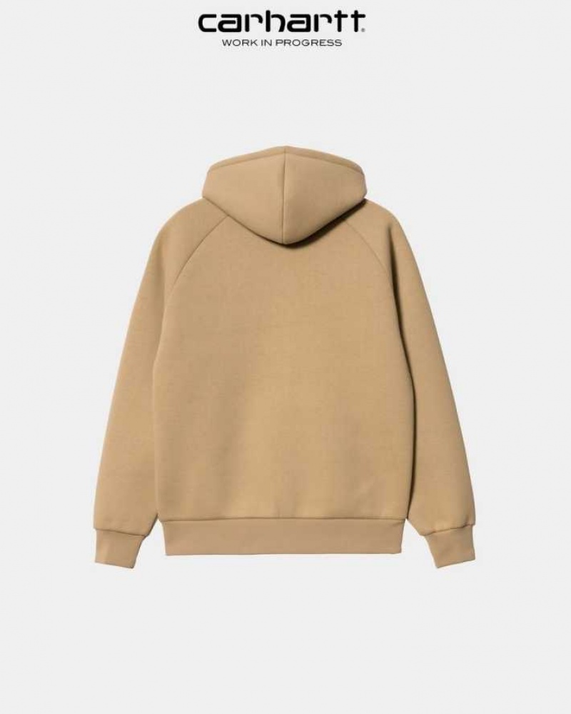 Carhartt Wip Car-Lux Hooded Jacket Bruna | SE0000013