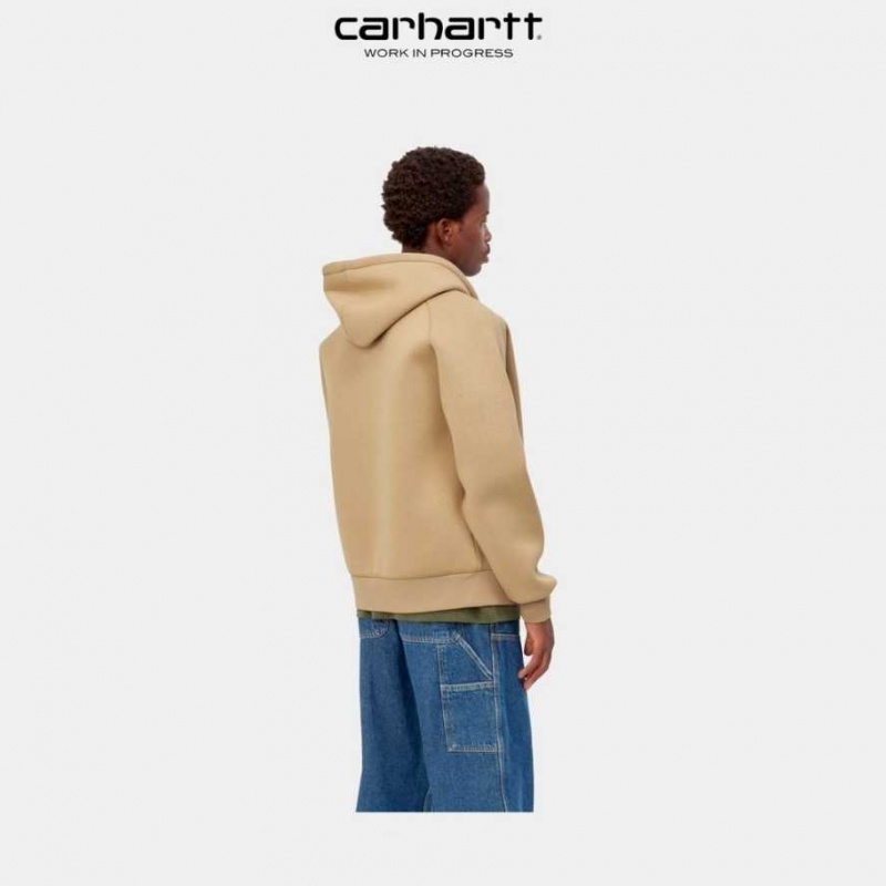 Carhartt Wip Car-Lux Hooded Jacket Bruna | SE0000013