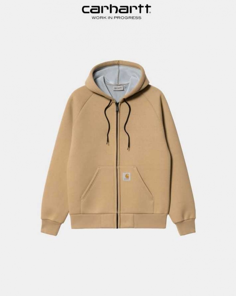 Carhartt Wip Car-Lux Hooded Jacket Bruna | SE0000013