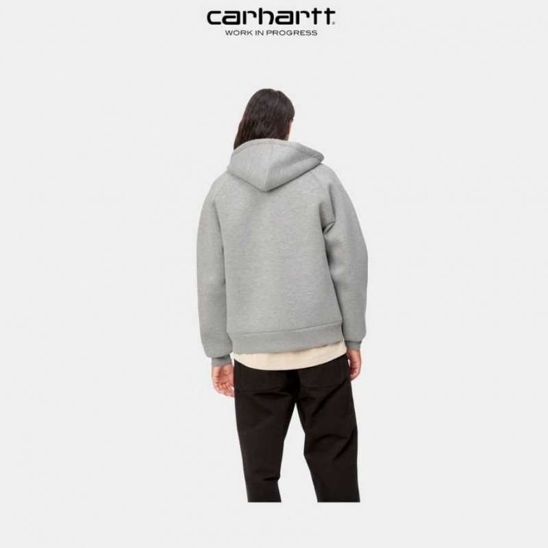 Carhartt Wip Car-Lux Hooded Jacket Grå | SE0000015