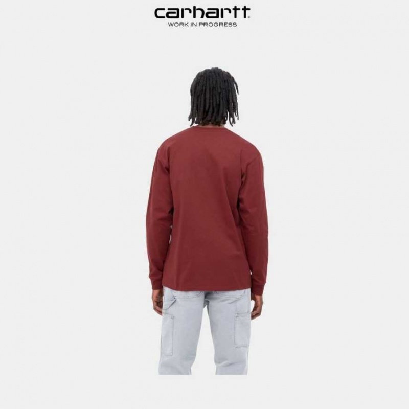 Carhartt Wip Chase Long Sleeve T-Shirt Corvina | SE0000864