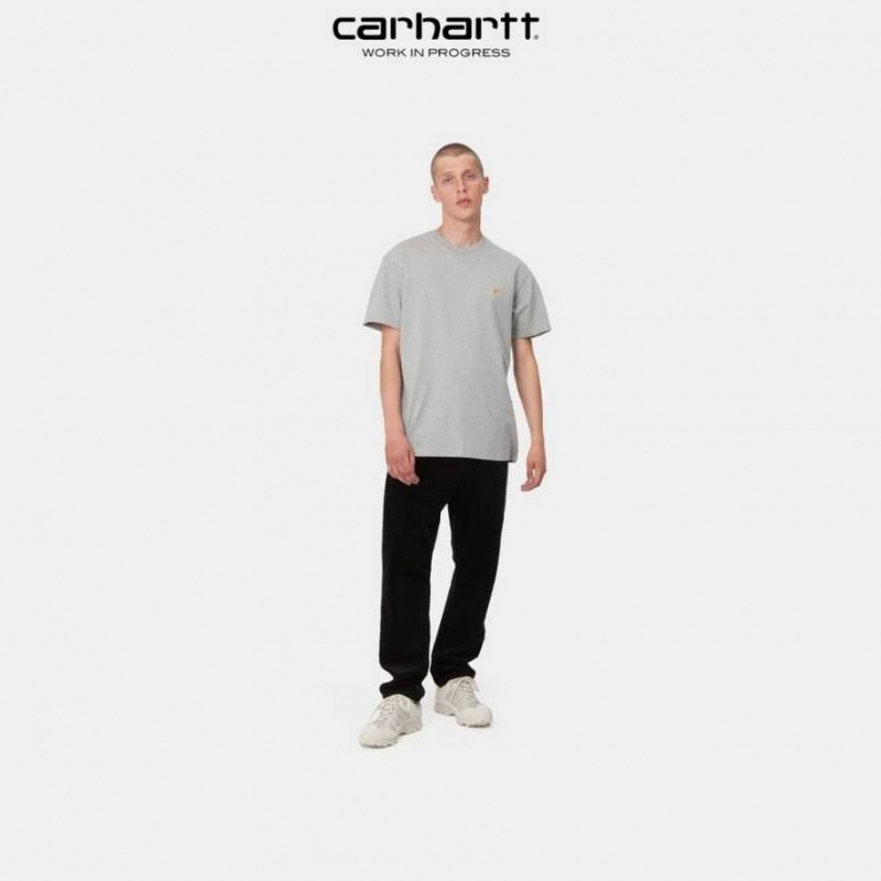 Carhartt Wip Chase T-Shirt Grå | SE0000869