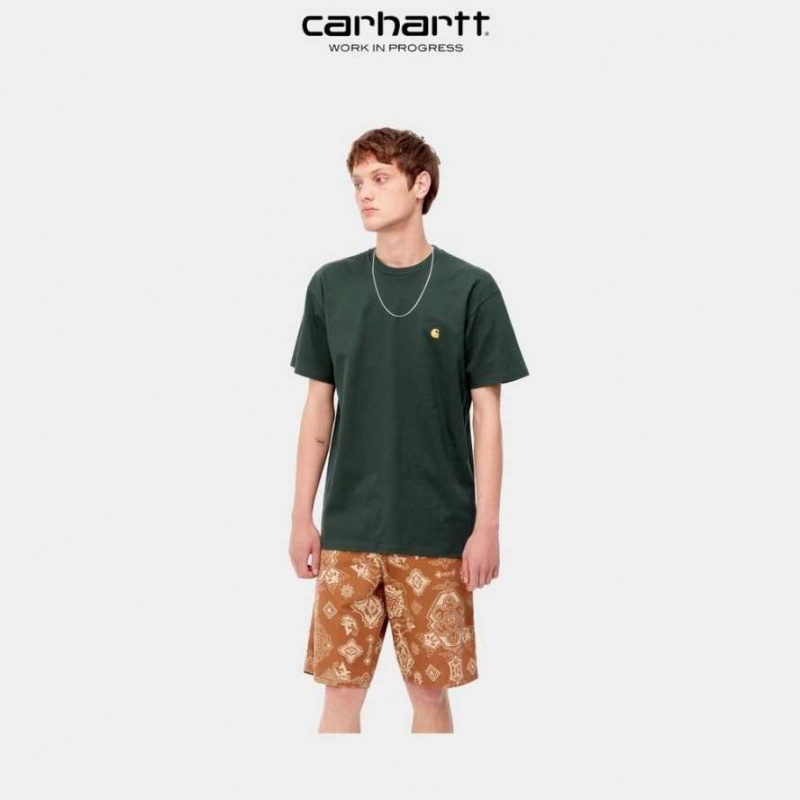 Carhartt Wip Chase T-Shirt Juniper | SE0000877